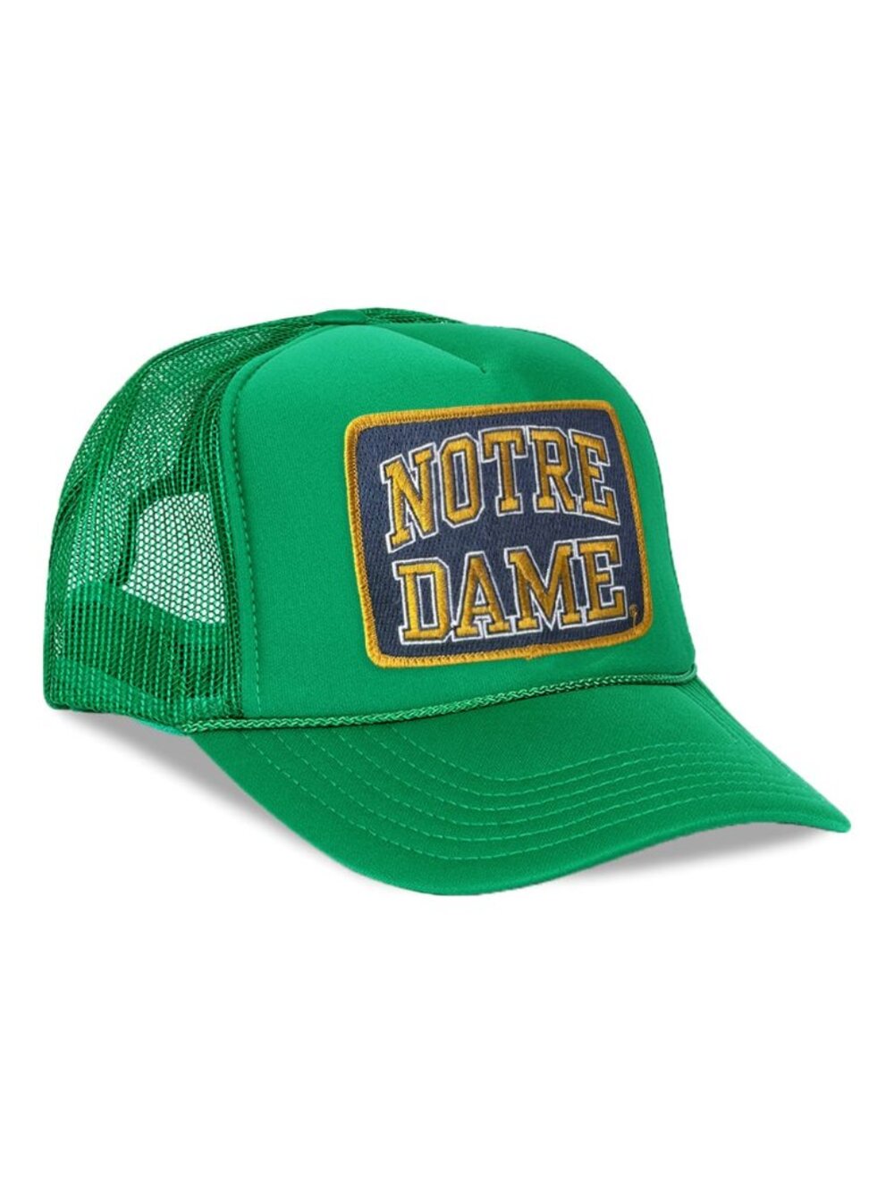 Aviator Nation NOTRE DAME 2026 VINTAGE LOW RISE TRUCKER - KELLY GREEN